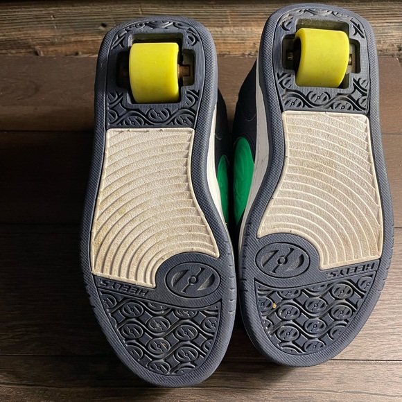 Heelys Navy Green Skate Shoes Size 2 Youth - Picture 5 of 6
